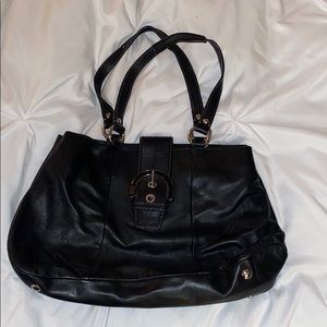 Black Coach handbag